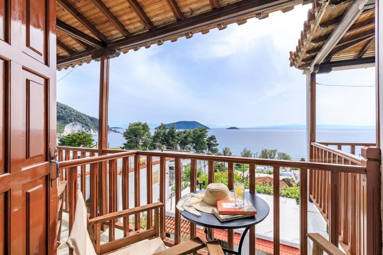 Lilian Beachfront Apartments Neo Klima Dış mekan fotoğraf
